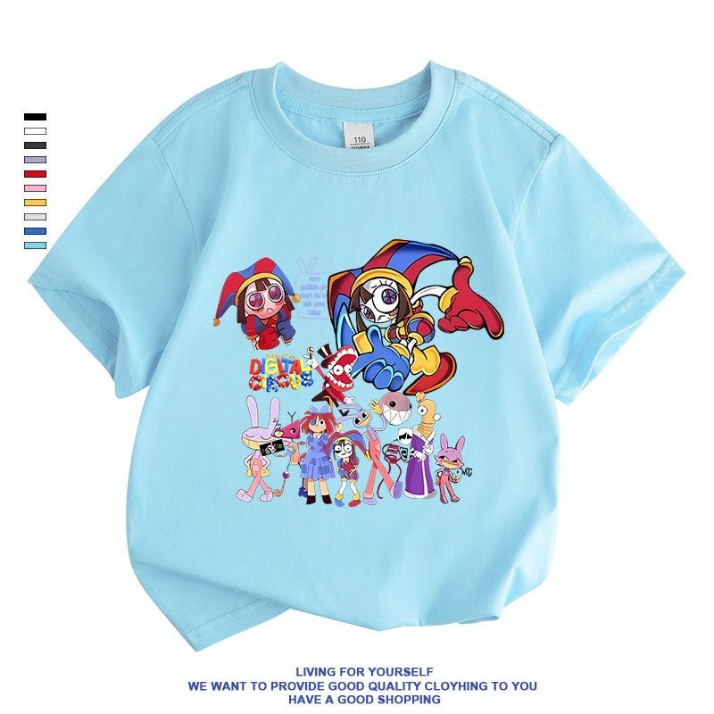 The Amazing Digital Circus Pomni Cartoon T-shirt | Exclusive Member Gift, Get It Free Only Pay Shipping Fee - Coscosmos