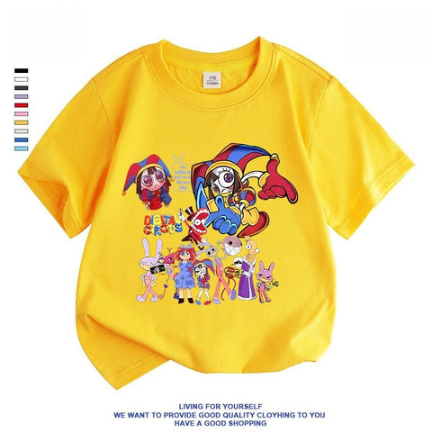 The Amazing Digital Circus Pomni Cartoon T-shirt | Exclusive Member Gift, Get It Free Only Pay Shipping Fee - Coscosmos
