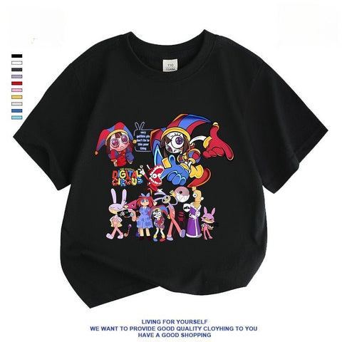 The Amazing Digital Circus Pomni Cartoon T-shirt | Exclusive Member Gift, Get It Free Only Pay Shipping Fee - Coscosmos