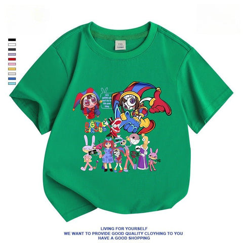 The Amazing Digital Circus Pomni Cartoon T-shirt | Exclusive Member Gift, Get It Free Only Pay Shipping Fee - Coscosmos