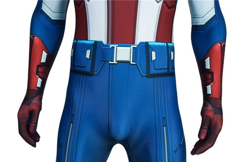 The Avengers: Captain America 3D Print Onesie - Official Marvel Costume - Coscosmos
