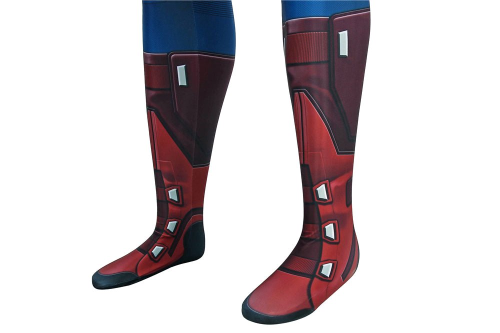 The Avengers: Captain America 3D Print Onesie - Official Marvel Costume - Coscosmos