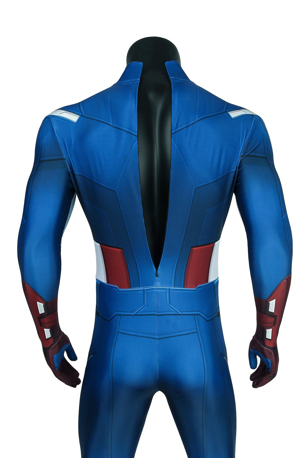 The Avengers: Captain America 3D Print Onesie - Official Marvel Costume - Coscosmos