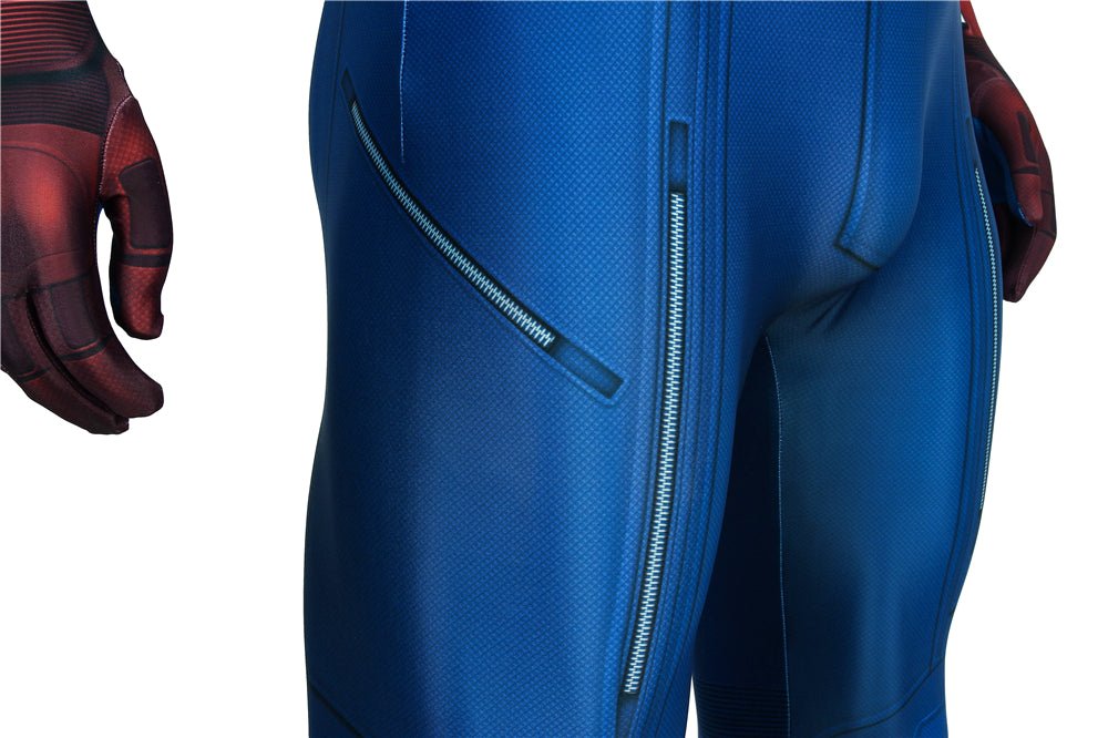 The Avengers: Captain America 3D Print Onesie - Official Marvel Costume - Coscosmos