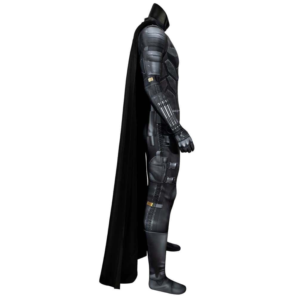 The Batman Robert Pattinson Bruce Wayne Cosplay Costume Outfit Set - Coscosmos