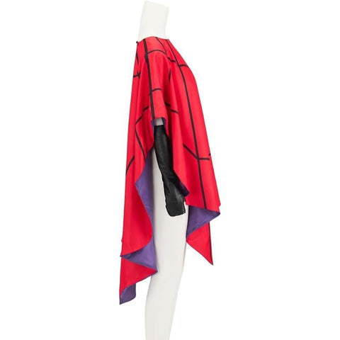 The Beatles Spider - Man Reversible Hooded Cape Cloak - Cool Superhero Costume with Web Design - Coscosmos