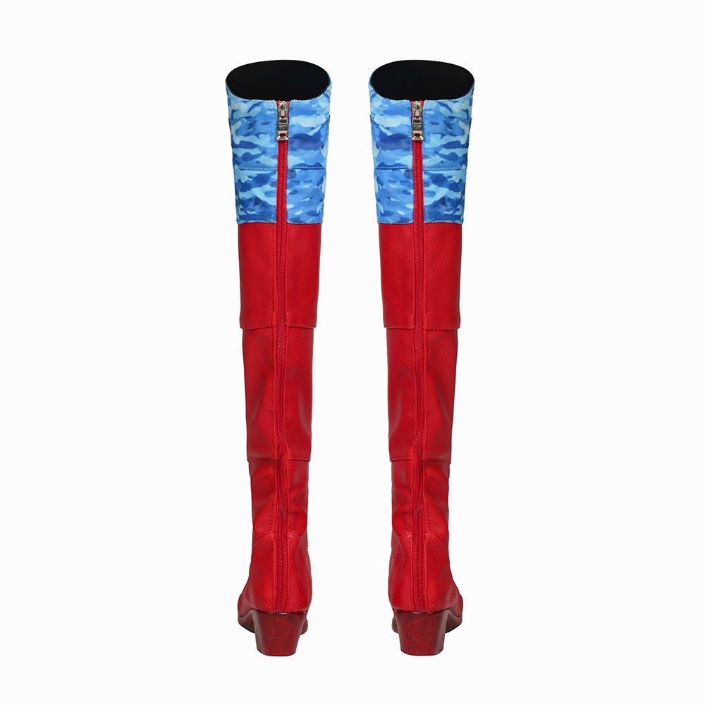 The Boys Firecracker Jumpsuits Shoes Accessories Women Cosplay Costume Outfit - Coscosmos
