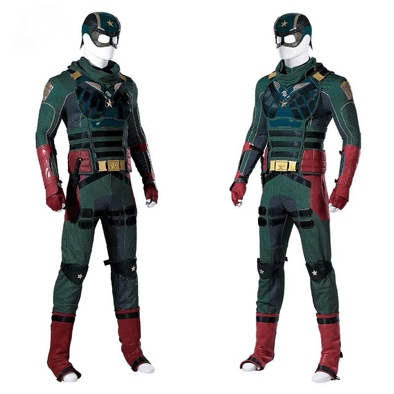 The Boys Season 3 Soldier Boy Cosplay Costume, Classic Superhero Full Outfit for TV Show Cosplay - Coscosmos