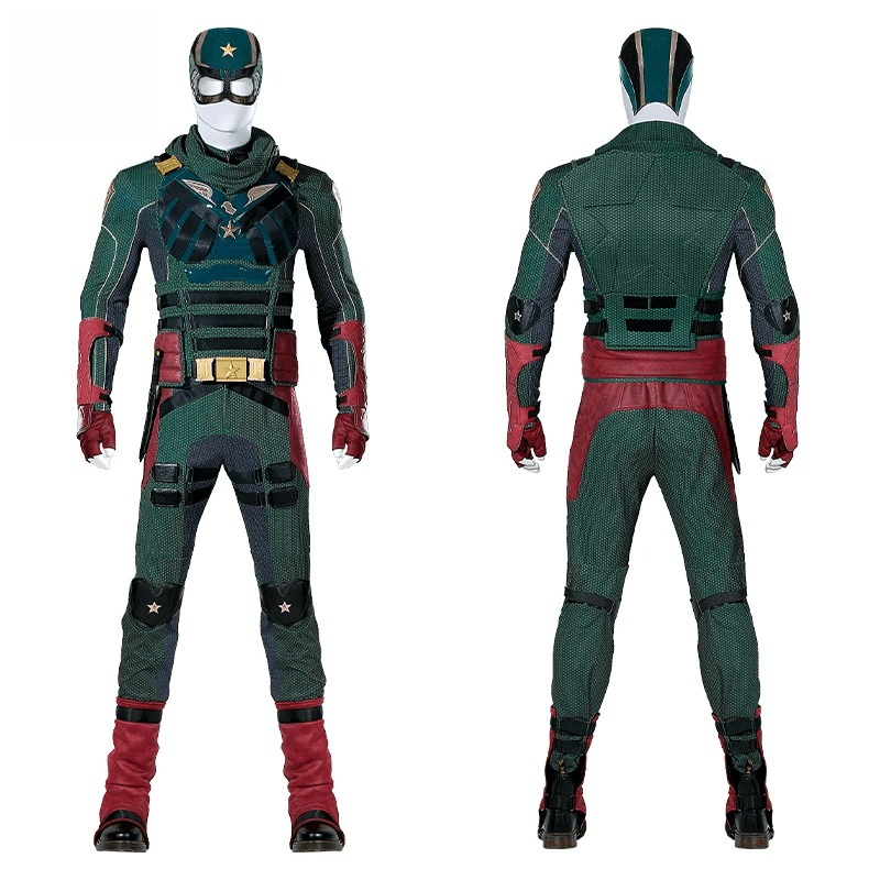 The Boys Season 3 Soldier Boy Cosplay Costume, Classic Superhero Full Outfit for TV Show Cosplay - Coscosmos