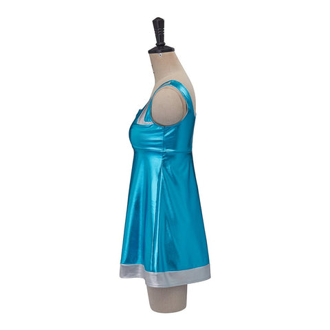 The Cheetah Girls Wendy Blue Princess Dress - Halloween Carnival Cosplay Outfit & Pajama Set - Coscosmos