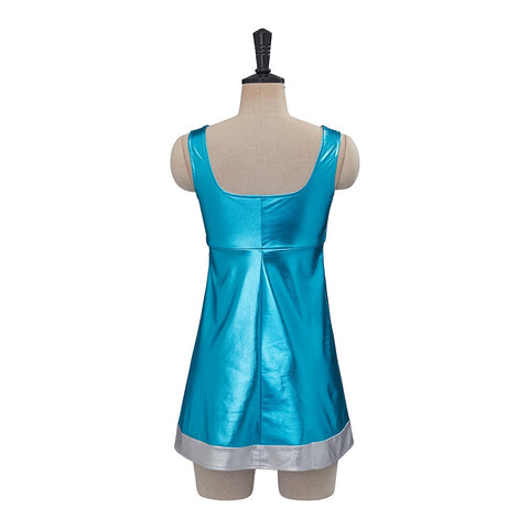 The Cheetah Girls Wendy Blue Princess Dress - Halloween Carnival Cosplay Outfit & Pajama Set - Coscosmos