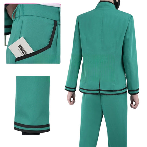 The Disastrous Life of Saiki K. Private PK Academy School Uniform Cosplay Costume - Coscosmos