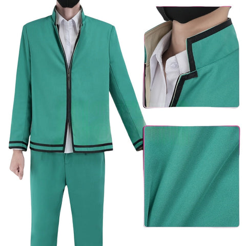 The Disastrous Life of Saiki K. Private PK Academy School Uniform Cosplay Costume - Coscosmos
