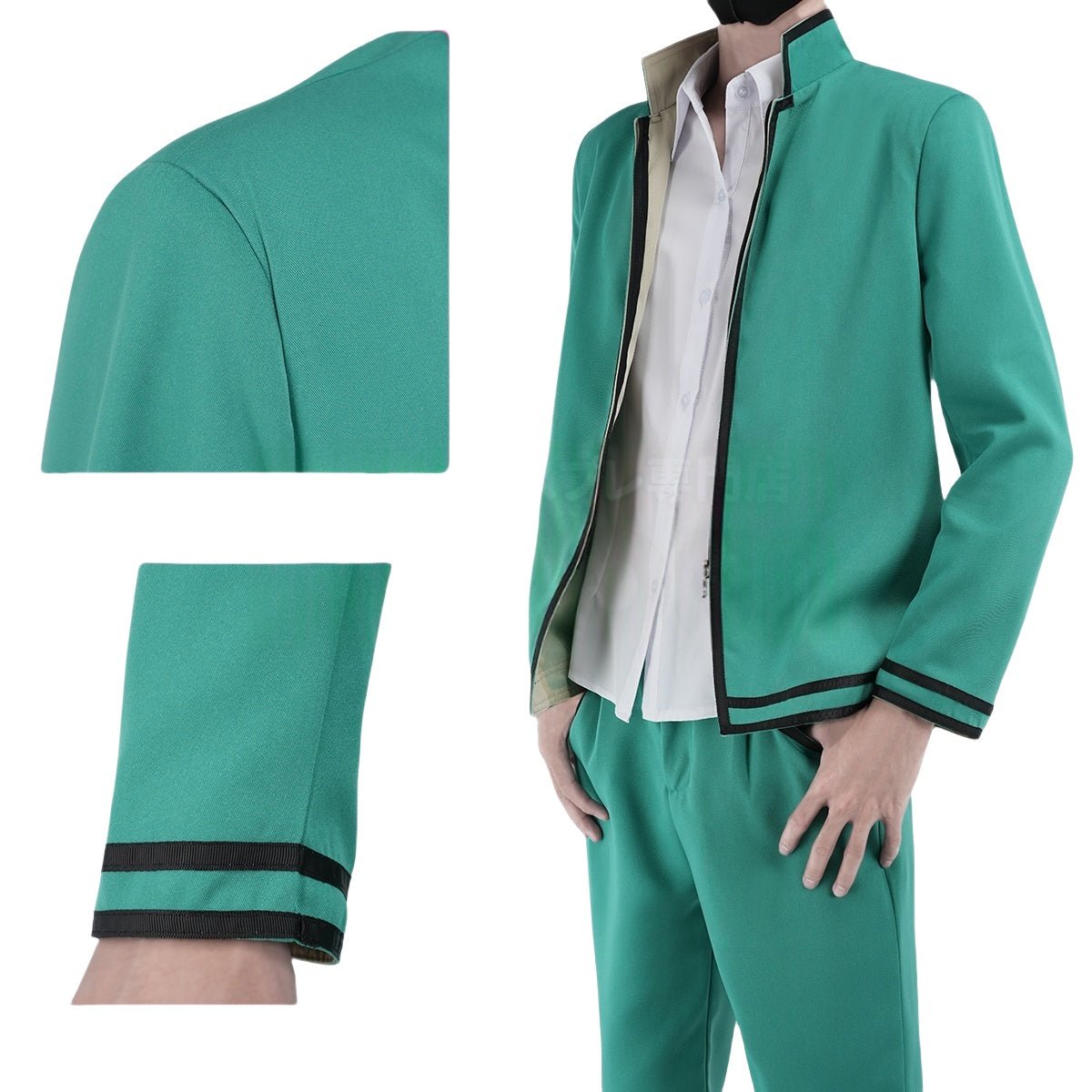The Disastrous Life of Saiki K. Private PK Academy School Uniform Cosplay Costume - Coscosmos