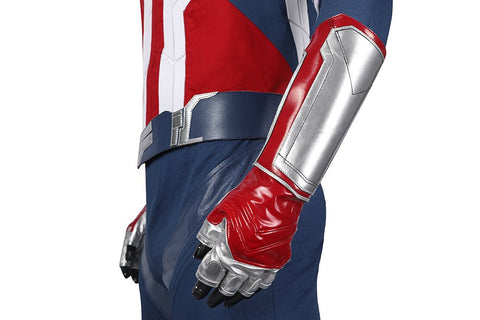 The Falcon and the Winter Soldier New Captain America Sam Wilson Full Cosplay Costume Set - Coscosmos