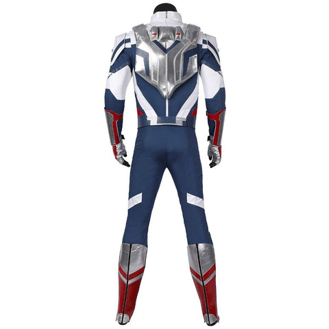 The Falcon and the Winter Soldier New Captain America Sam Wilson Full Cosplay Costume Set - Coscosmos