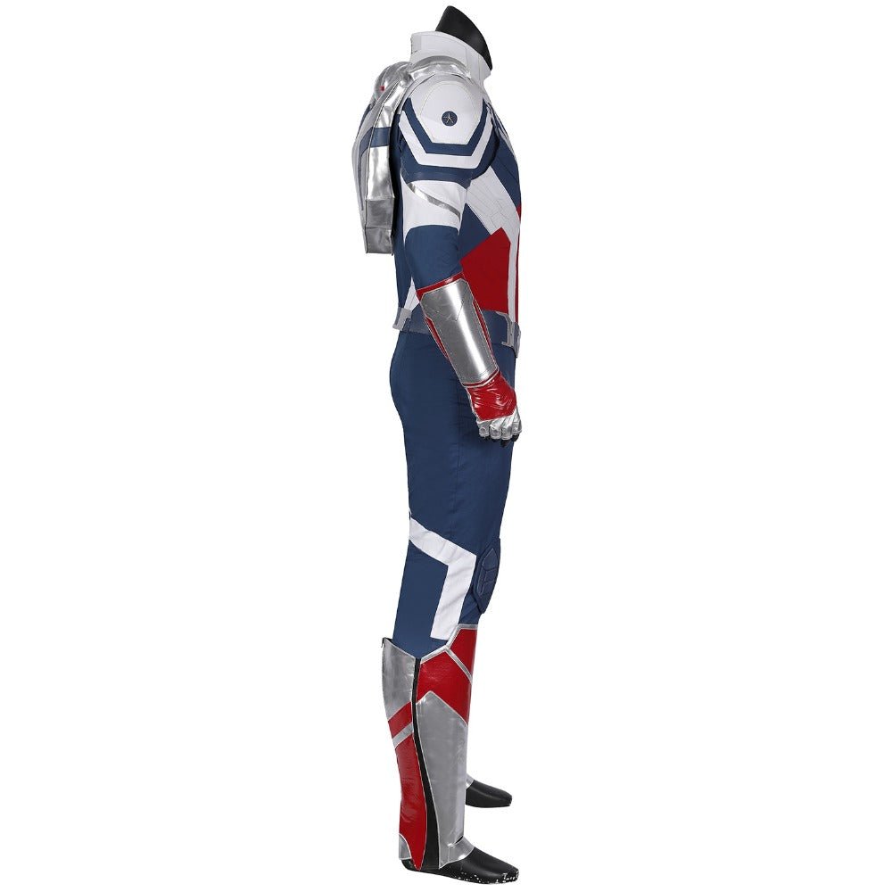 The Falcon and the Winter Soldier New Captain America Sam Wilson Full Cosplay Costume Set - Coscosmos