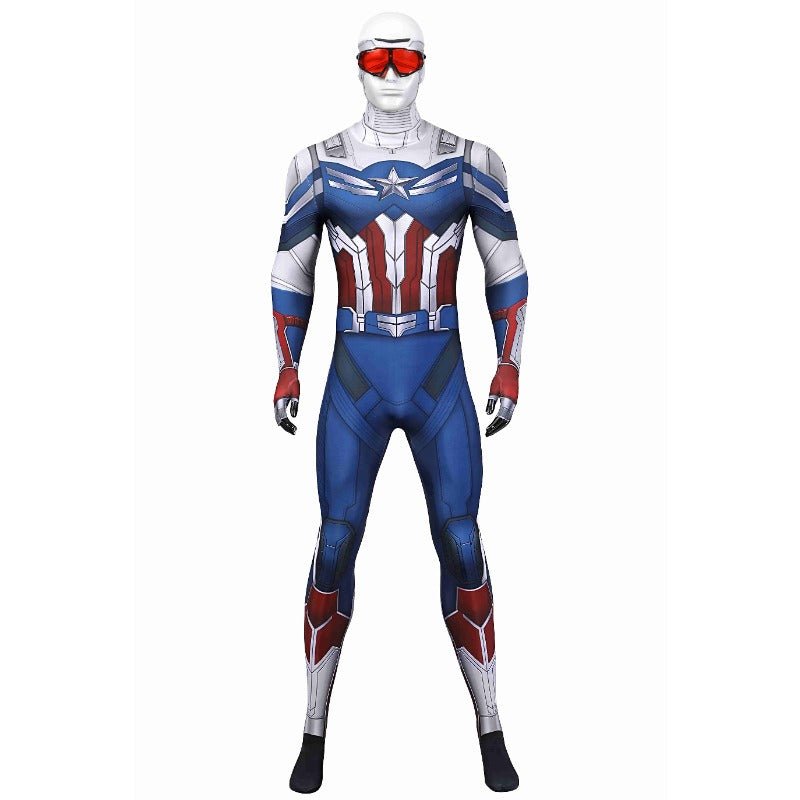 The Falcon and the Winter Soldier Sam Wilson 3D Printed Cosplay Suit – Heroic Sam Wilson Costume for Fans - Coscosmos