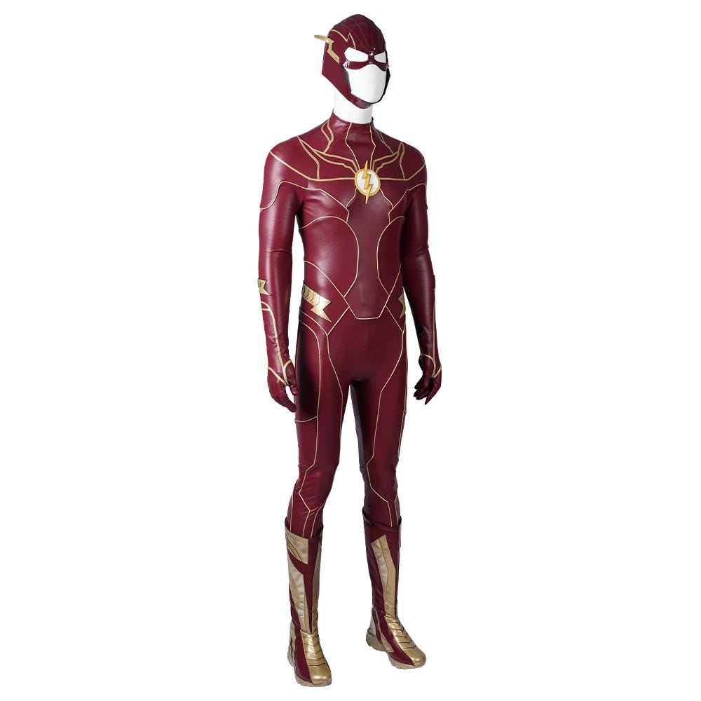 The Flash 2023 Halloween Cosplay Barry Allen Costume Bodysuit Set - Coscosmos