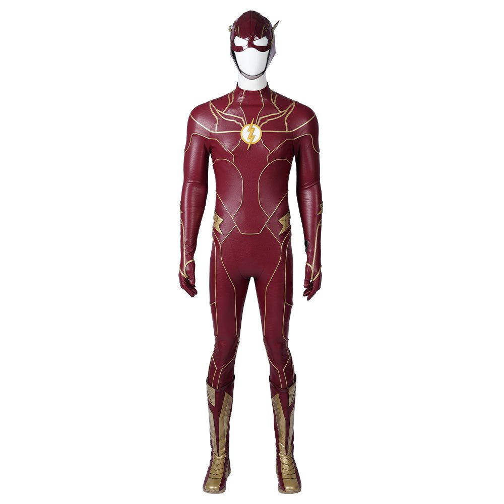 The Flash 2023 Halloween Cosplay Barry Allen Costume Bodysuit Set - Coscosmos