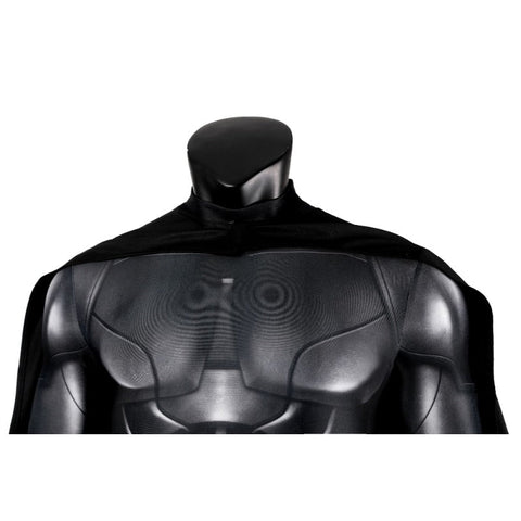 The Flash Batman Bruce Wayne Michael Keaton Cosplay Costume Bodysuit Cloak Mask - Coscosmos