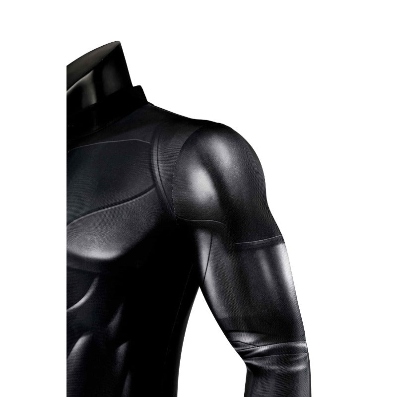 The Flash Batman Bruce Wayne Michael Keaton Cosplay Costume Bodysuit Cloak Mask - Coscosmos