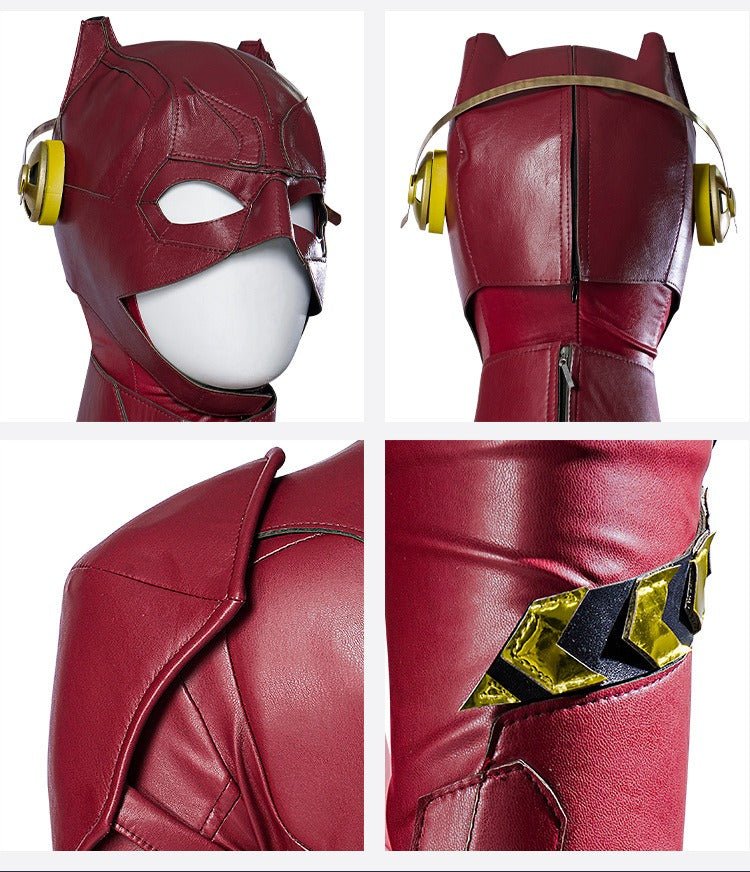 The Flash Movie Cosplay Costume - Complete Parallel Universe Edition Suit for Men's Role Play & Halloween - Coscosmos