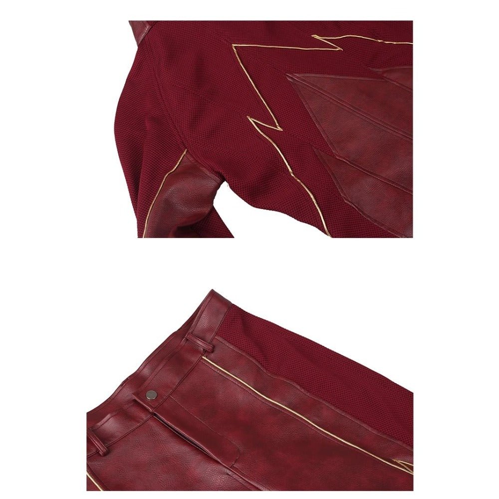 The Flash Season 2 Barry Allen Full Cosplay Costume Suit - Coscosmos