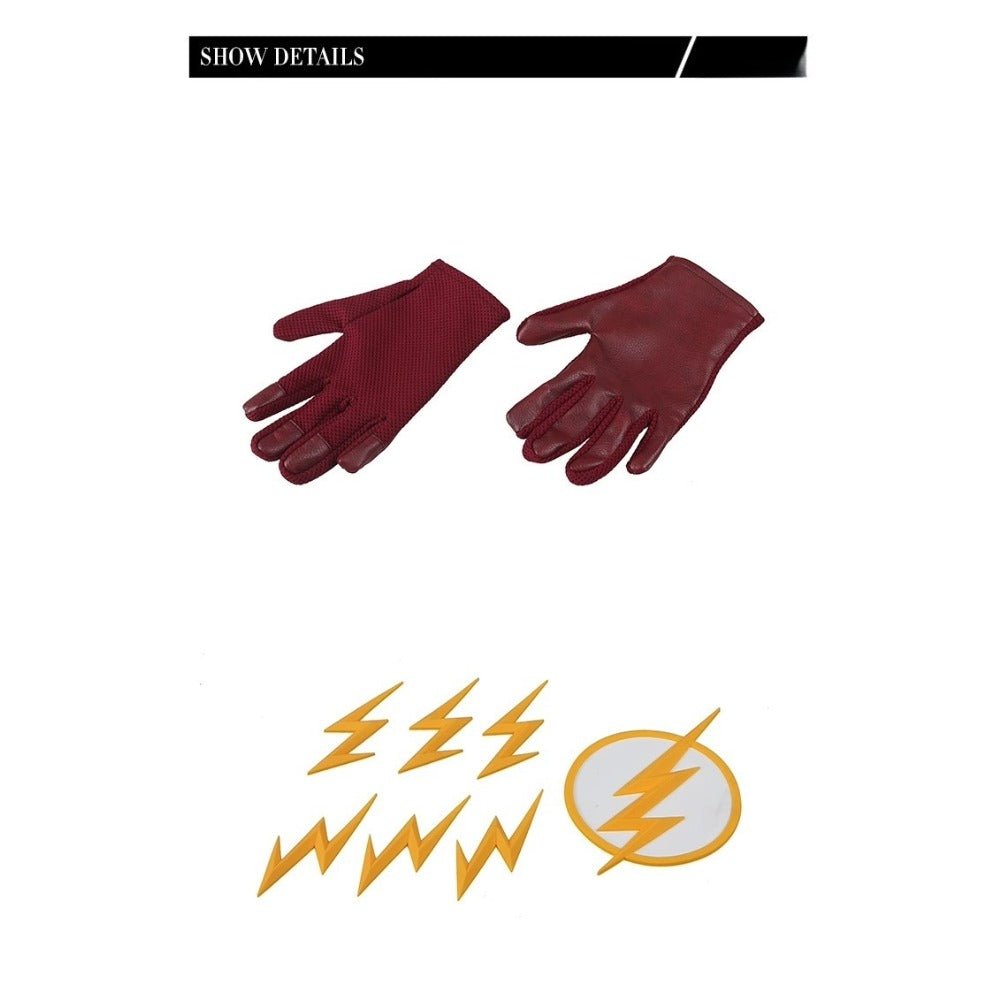 The Flash Season 2 Barry Allen Full Cosplay Costume Suit - Coscosmos