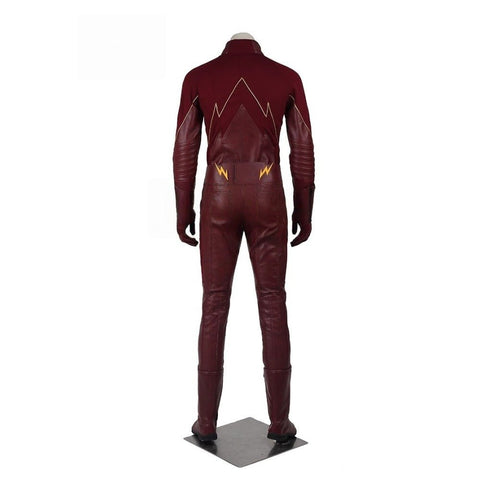 The Flash Season 2 Barry Allen Full Cosplay Costume Suit - Coscosmos