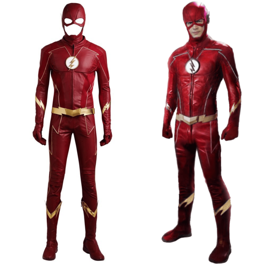 The Flash Season 4 Barry Allen Cosplay Costume – TV Show Accurate Speedster Suit - Coscosmos