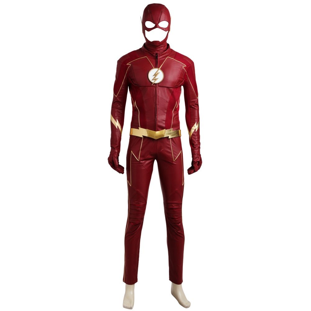 The Flash Season 4 Barry Allen Cosplay Costume – TV Show Accurate Speedster Suit - Coscosmos