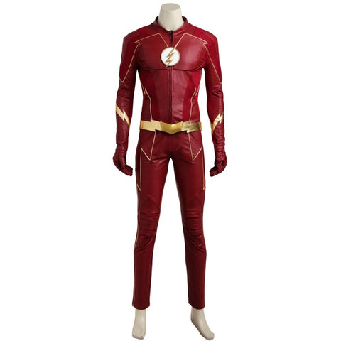 The Flash Season 4 Barry Allen Cosplay Costume – TV Show Accurate Speedster Suit - Coscosmos