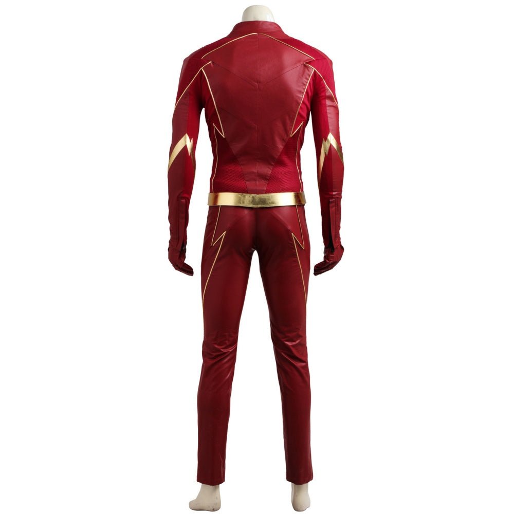 The Flash Season 4 Barry Allen Cosplay Costume – TV Show Accurate Speedster Suit - Coscosmos