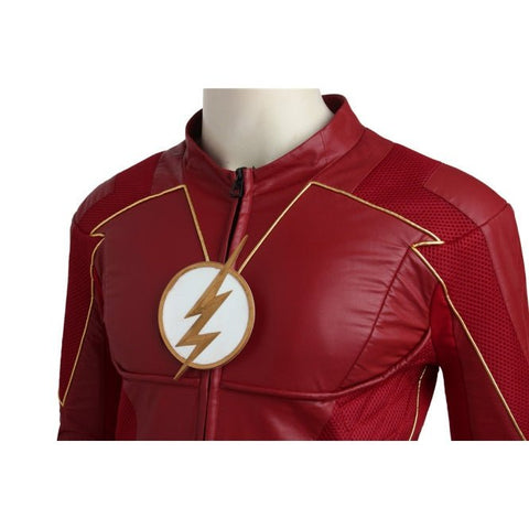 The Flash Season 4 Barry Allen Cosplay Costume – TV Show Accurate Speedster Suit - Coscosmos