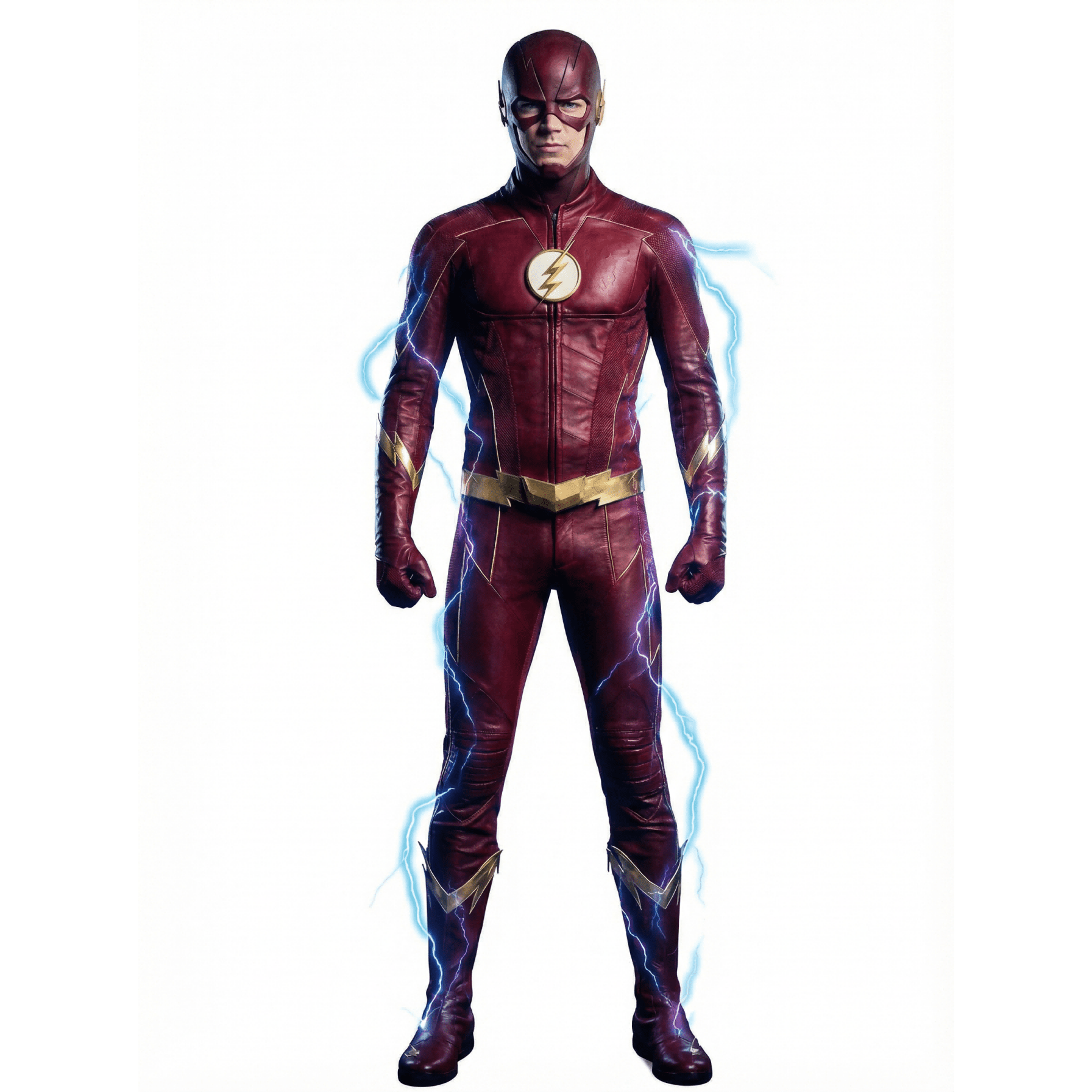 The Flash Season 4 Barry Allen Cosplay Costume – TV Show Accurate Speedster Suit - Coscosmos