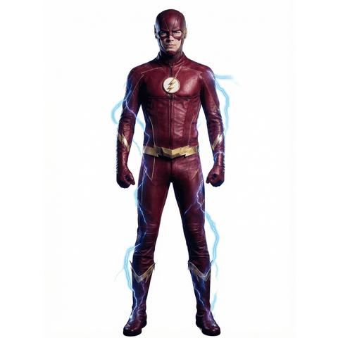 The Flash Season 4 Barry Allen Cosplay Costume – TV Show Accurate Speedster Suit - Coscosmos