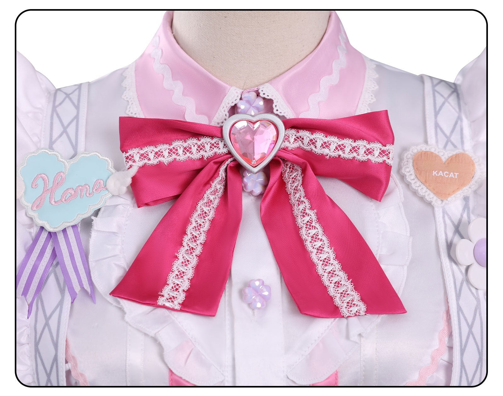 THE IDOLM@STER SHINY COLORS Suzuki Hana Lolita Cosplay Costume - Coscosmos