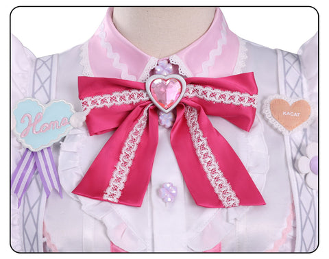 THE IDOLM@STER SHINY COLORS Suzuki Hana Lolita Cosplay Costume - Coscosmos