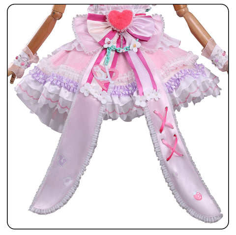 THE IDOLM@STER SHINY COLORS Suzuki Hana Lolita Cosplay Costume - Coscosmos