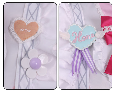 THE IDOLM@STER SHINY COLORS Suzuki Hana Lolita Cosplay Costume - Coscosmos