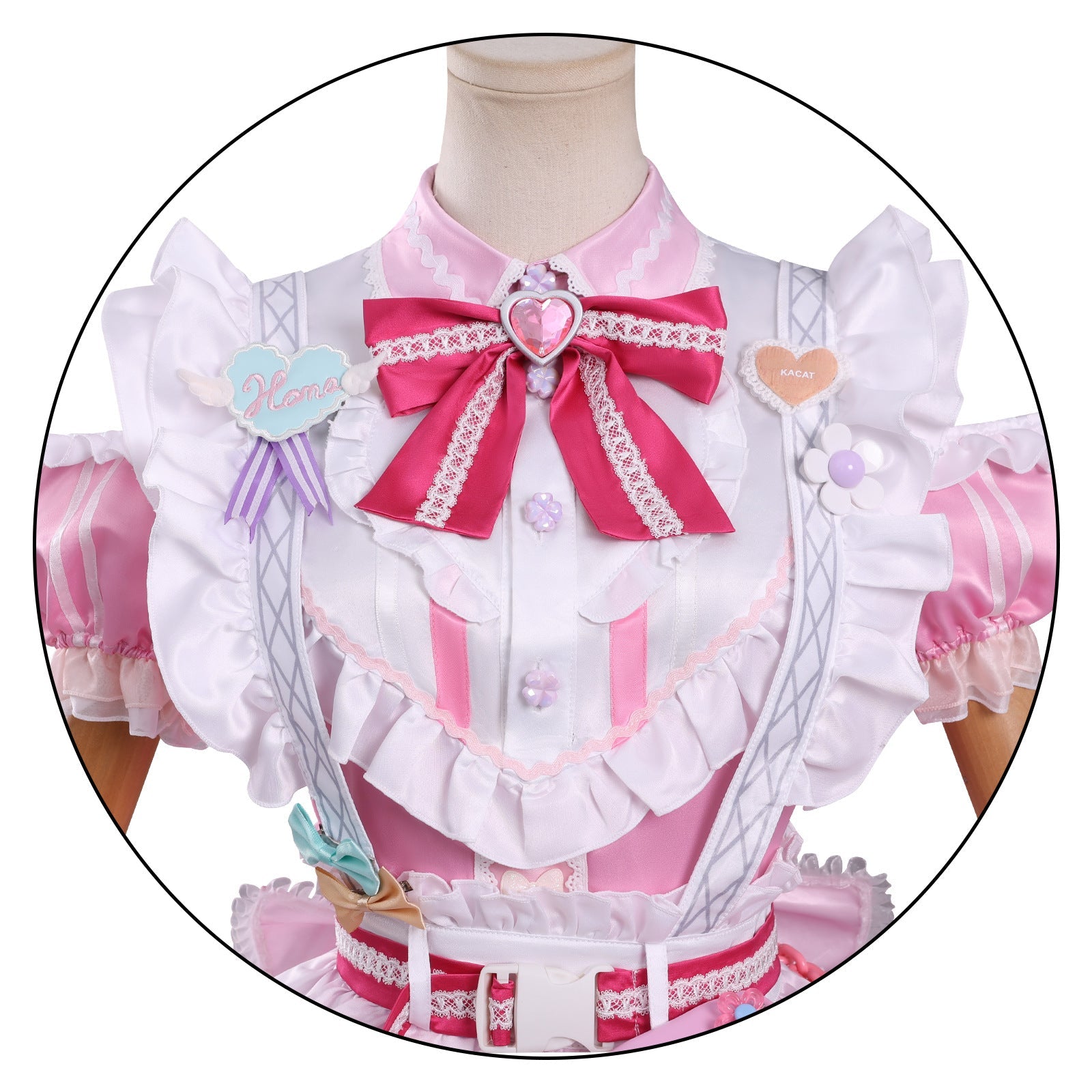 THE IDOLM@STER SHINY COLORS Suzuki Hana Lolita Cosplay Costume - Coscosmos
