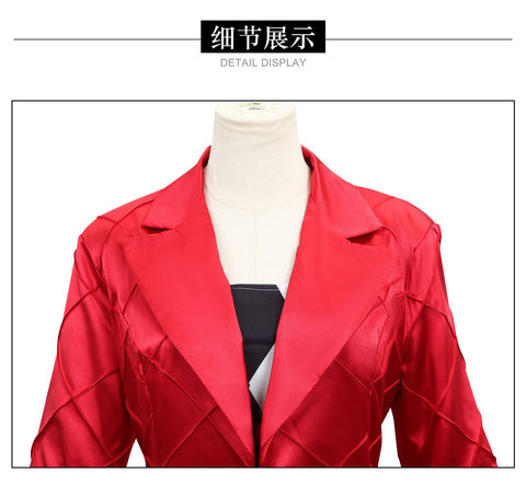 The Joker 2: Double Delusion Harley Quinn Cosplay Costume - Coscosmos