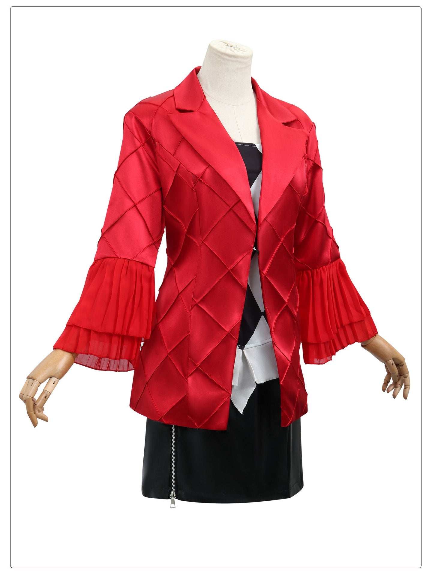 The Joker 2: Double Delusion Harley Quinn Cosplay Costume - Coscosmos