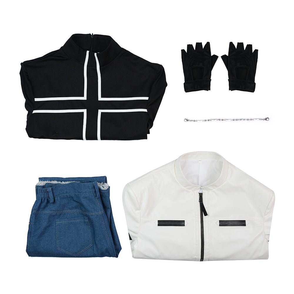 The King of Fighters '99 Kyo Kusanagi Full Cosplay Costume Set - Official Replica Outfit - Coscosmos