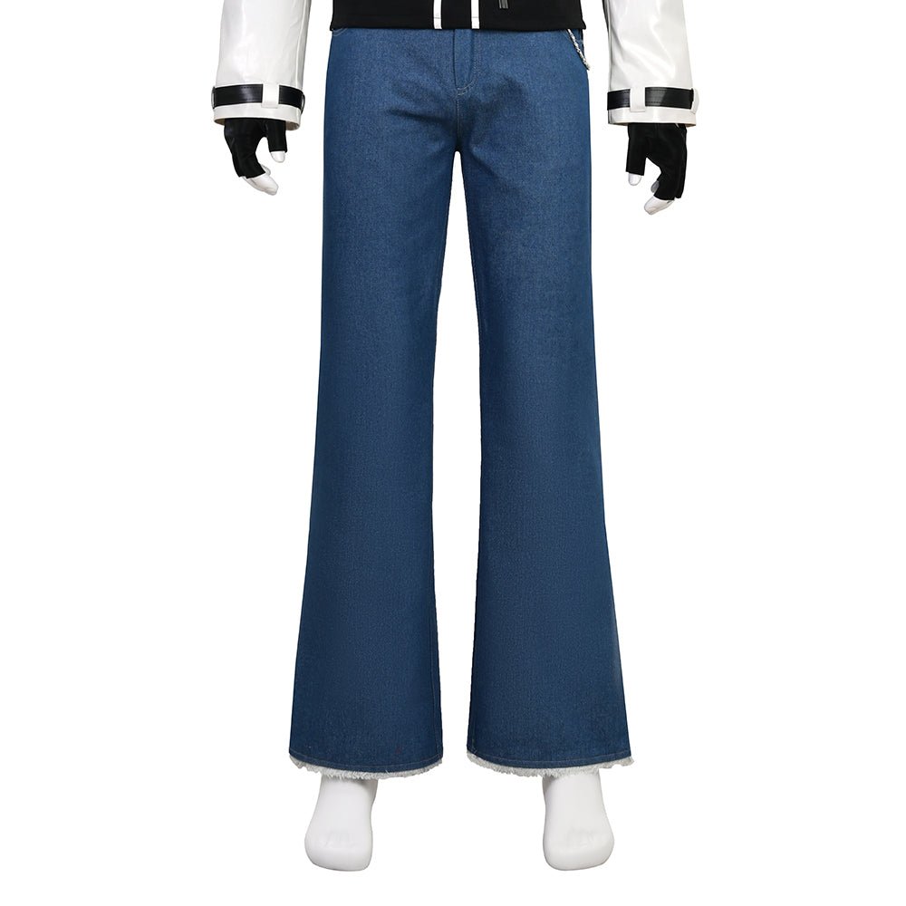 The King of Fighters '99 Kyo Kusanagi Full Cosplay Costume Set - Official Replica Outfit - Coscosmos