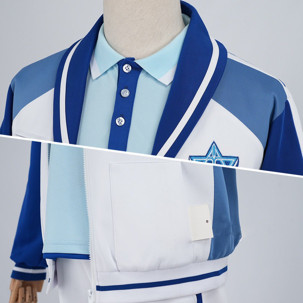 The King's Avatar Blue Rain Team Uniform Cosplay Huang Shaotian Yu Wenzhou - Coscosmos