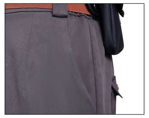 The Legend of Luo Xiao - Hei 2 Luye Leather Workwear Jacket Cosplay Costume - Coscosmos