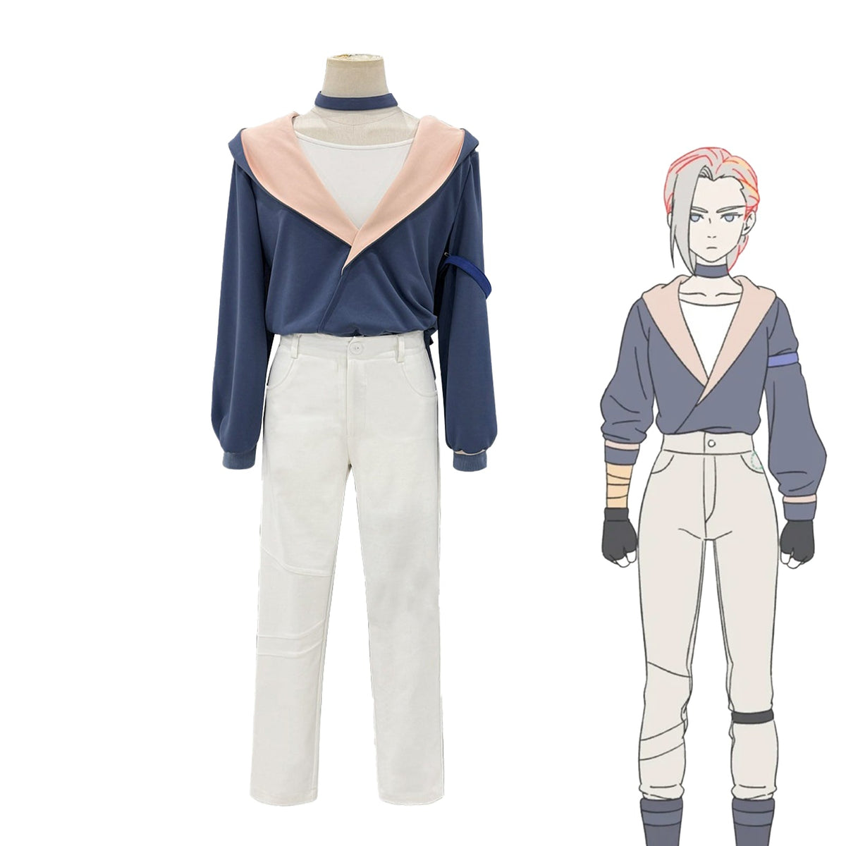 The Legend of Luo Xiaohei 2 Luye Senior Sister Cosplay Costume Full Set - Coscosmos