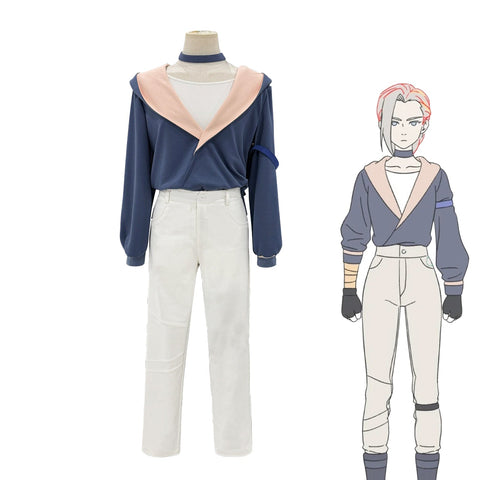 The Legend of Luo Xiaohei 2 Luye Senior Sister Cosplay Costume Full Set - Coscosmos